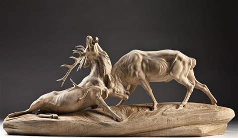 Intricately Carved Wooden Animal Sculptures Leap to Life