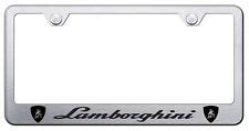 "Lamborghini" License Plate Frame, Custom Made of Chrome Plated Metal | eBay