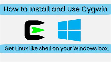 Cygwin Installation Tutorial - YouTube