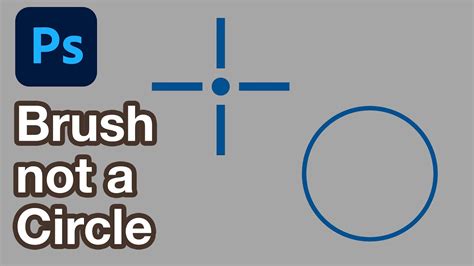 Change Photoshop Brush Cursor back to Circle - How to Change from ...