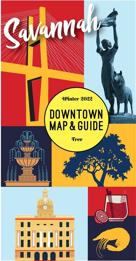 Savannah Historic District Map & Guide - Etsy