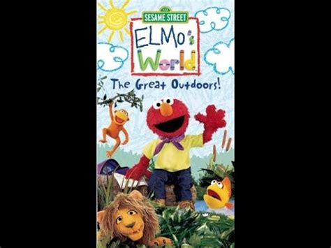 Elmo's World: The Great Outdoors (2003 VHS) - YouTube