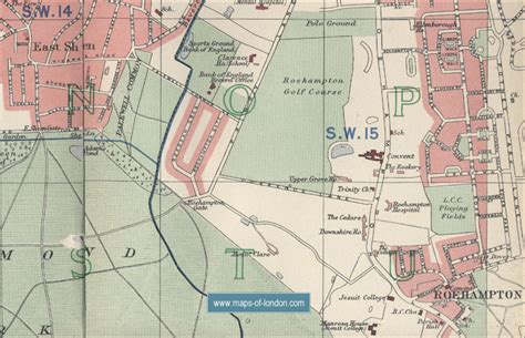 Map of Richmond, London