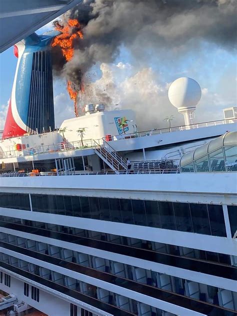 Carnival Cruise ship catches fire in Turks and Caicos - Antigua News Room