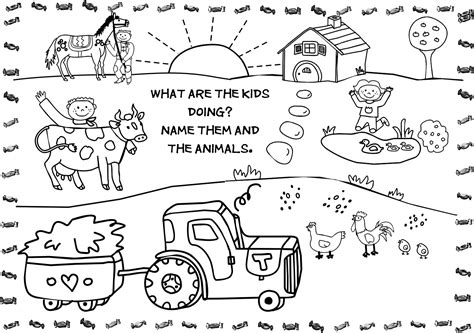 Free Printable Farm Animal Coloring Pages For Kids