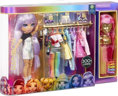 Rainbow High Fashion Studio con Avery Styles Fashion Doll Playset incluye trajes de diseñador y ...