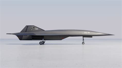 Lockheed Martin SR-72 Son of Blackbird 3D Model by NETRUNNER_pl