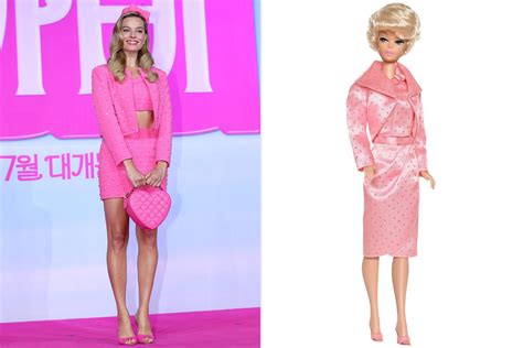 See The Barbie Inspired Outfits Margot Robbie Has Worn On Red Carpets ...