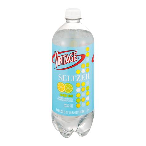 Vintage Seltzer Lemon Lime Sparkling Water, 33.8 Fl. Oz. - Walmart.com