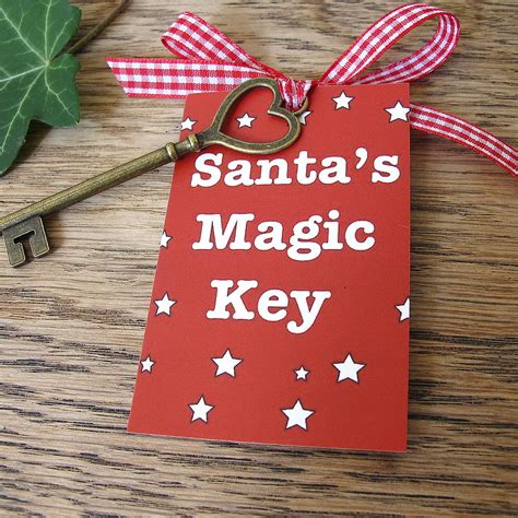 Santa's Magic Key By Edamay | notonthehighstreet.com