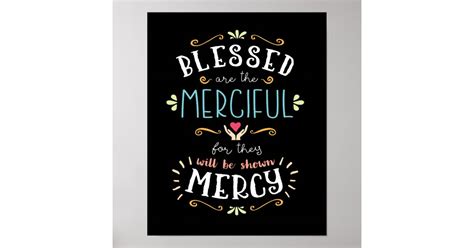 Blessed are the Merciful Art Print | Zazzle