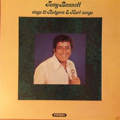 Tony Bennett - Tony Bennett Sings 10 Rodgers & Hart Songs (1976, Vinyl) | Discogs