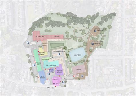 Site Plan - Sunny Bank Mills | Art Gallery & Business Space in Leeds