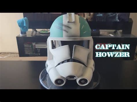 Captain Howzer Helmet (CyberCraft) - Part 2 Howzer Cosplay! - YouTube