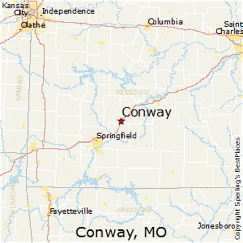 Best Places to Live in Conway, Missouri