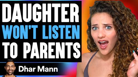 Daughter WON'T LISTEN To PARENTS Ft. Sofie Dossi - Dhar Mann