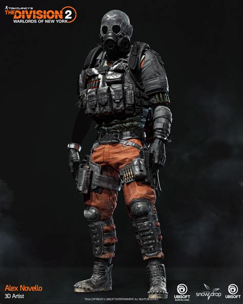 ArtStation - Ubisoft, The Division 2 Warlord of New York - Bastion Outfit , Alex Novello The ...