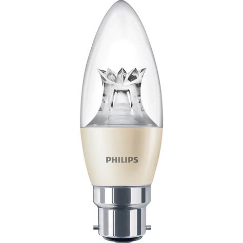 Philips Led Warm Glow B22 Bayonet Cap Dimmable Light Bulb | Shelly Lighting