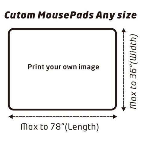 About Custom Mouse Pad Sizing Guides – X-Raypad