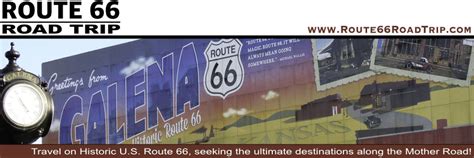 Galena Kansas Route 66 road trip, travel guide, maps and things to see