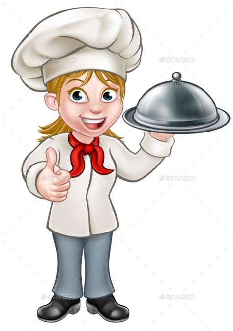 Female Woman Chef Cartoon Character | Chef cartoon, Female chef, Cartoon characters