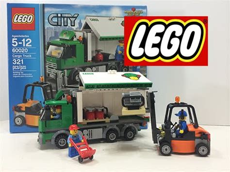 LEGO City Cargo Truck Set 60020 Fun Toys Speed Build - YouTube