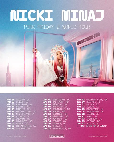 Nicki Minaj announces 'Pink Friday 2' 2024 tour