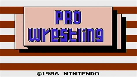 Pro Wrestling - NES Gameplay - YouTube