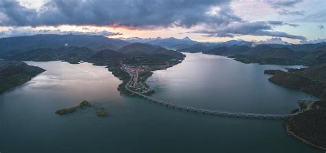 Riaño Town From Aerial View In Panoramic Photograph by Cavan Images - Fine Art America