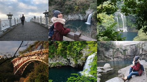 Miss HappyFeet: Visiting Cheonjeyeon Waterfalls, Jeju Island