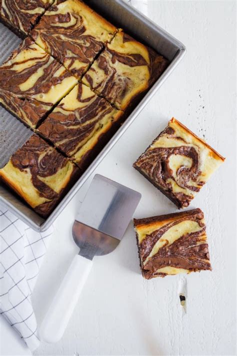 Marble Cheesecake Brownies