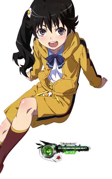 araragi karen monogatari series school girl school uniform seifuku