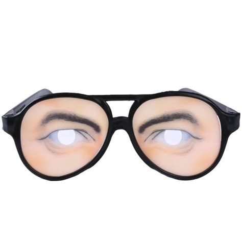 1pc Halloween Party Joke Toy Funny Glasses Fake Novelty Gag Prank Eyes Ball Thicky on Aliexpress ...