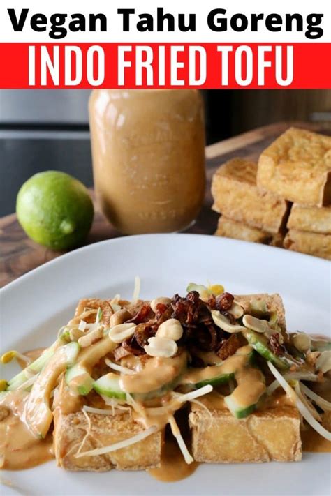 Tahu Goreng Vegan Indonesian Deep Fried Tofu Recipe - dobbernationLOVES