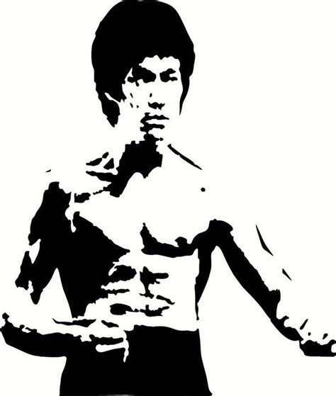 bruce lee tattoo - Google Search | Bruce lee, Silhouette, Drawing