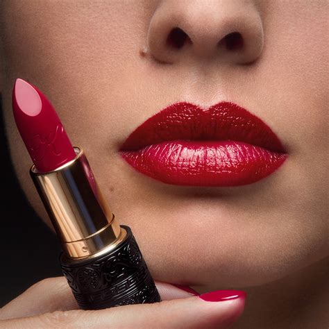 Bold red lipstick infused with gourmand fragrances by Kilian Hennessy | How To Spend It