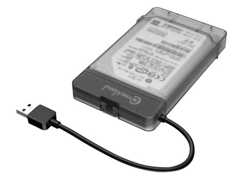 EXTERNAL ENCLOSURE FOR HDD/SSD