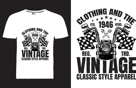 Vintage T-shirt Design 21741795 Vector Art at Vecteezy