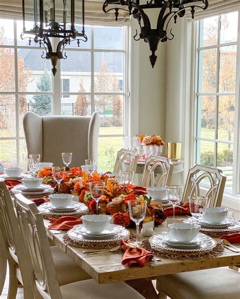 Festive Harvest Tablescape with Martha Stewart Collection