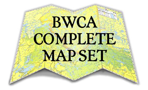 BWCA Complete Map Set - Fisher Maps