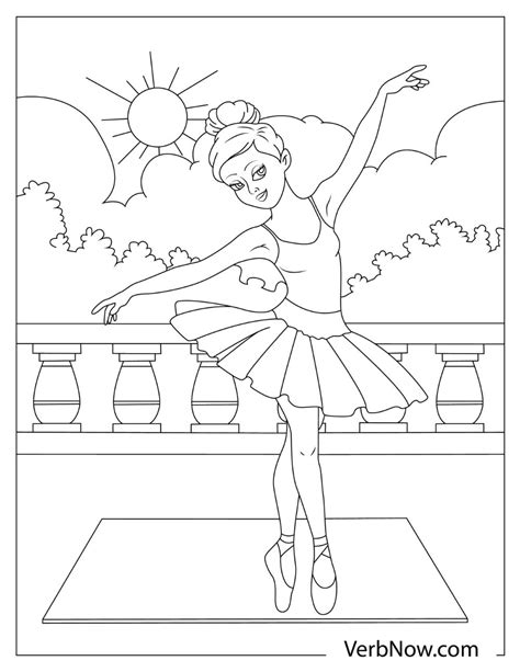 Free BALLERINA Coloring Pages for Download (Printable PDF) - VerbNow