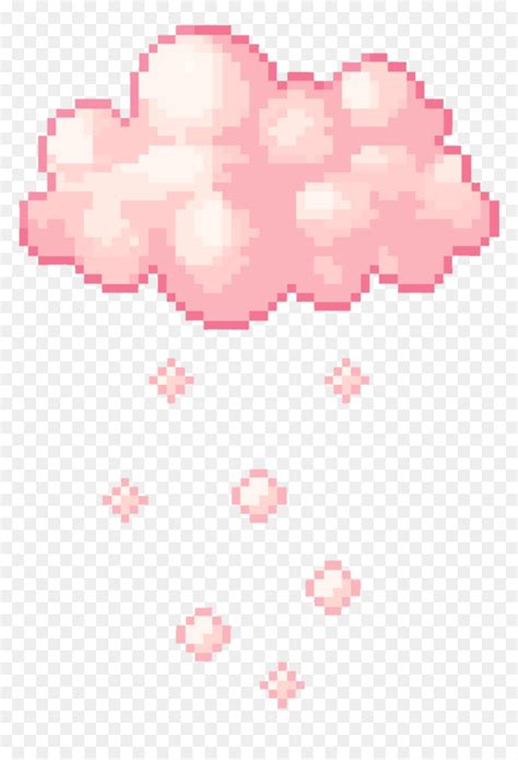 Cloud Pixel Art Png