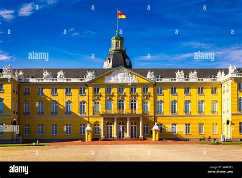 Karlsruhe Palace. The 18th century Karlsruhe Palace (German: Karlsruher ...