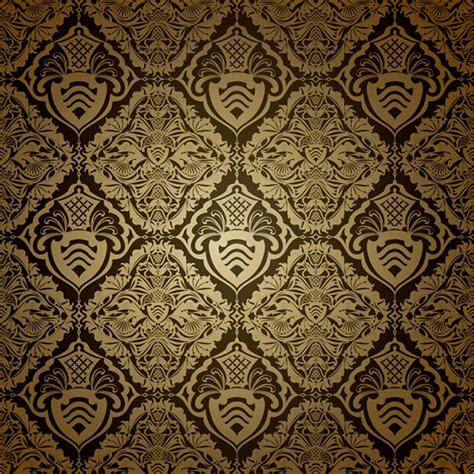 Beautiful Damascus Pattern-vector Pattern-free Vector Free Download