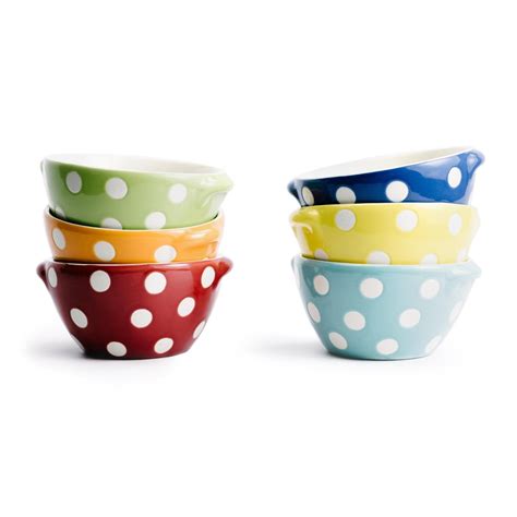 Polka Dot Bowls | Polka dot bowl, Polka dots, Bowl