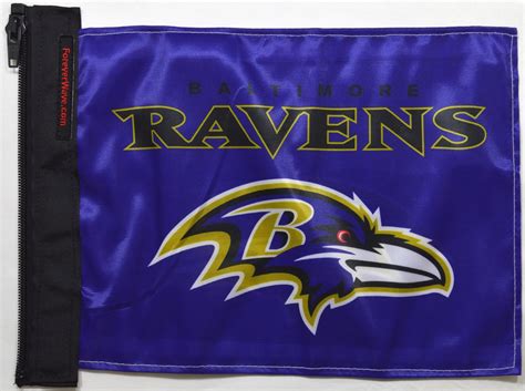 Baltimore Ravens Flag | Car Flags and Accessories | Flagpole Store