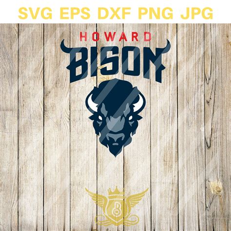 Howard University SVG Bison Svg Logo Instant Download - Etsy UK