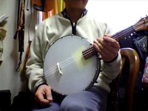 4 String Mandolin Banjo tuned octave below with Nylon Strings - YouTube