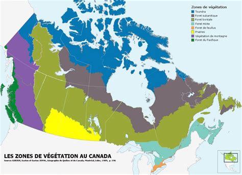 carte des regions physiques du canada – Recherche Google | Mapa