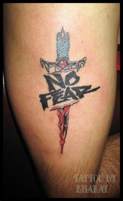 No Fear Tattoo No fear